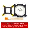 EKFVNIQQ CPU Cooler Fan Bracket Radiator Bracket for Intel LGA 2011 775 1200 1150 1151 1155 1156 Socket Radiator Cooling Base ( Color : 2011-115X-1366-1200 ) view 2