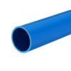 MECCANIXITY 1 1/4 Inch PVC Rigid Tube Round Pipe Tubing Hardware Tubing 28mm ID 32mm OD 330mm/13" Light Blue High Impact for Water Pipe view 1