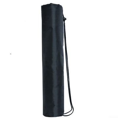 Drhomeam Drawstring Toting Bag Handbag For Mic Light Tripod Stand Monopod Foldable Tripod Bag For Photographic Studio, Light Stand, Black(18x113cm)