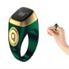 Anlising Smart Ring Counter, Smart Tasbih Zikr Ring, Muslim Islamic Prayer Smart Rings, Tasbih Counter Smart Ring, Tasbeeh Smart Counter, Digital Electronic Smart Tally Counter for Prayer(Green, 18MM) view 1