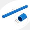 MECCANIXITY 3/4 Inch PVC Rigid Tube Round Pipe Tubing Hardware Tubing 16mm ID 20mm OD 20cm/8" Blue High Impact for Water Pipe view 2