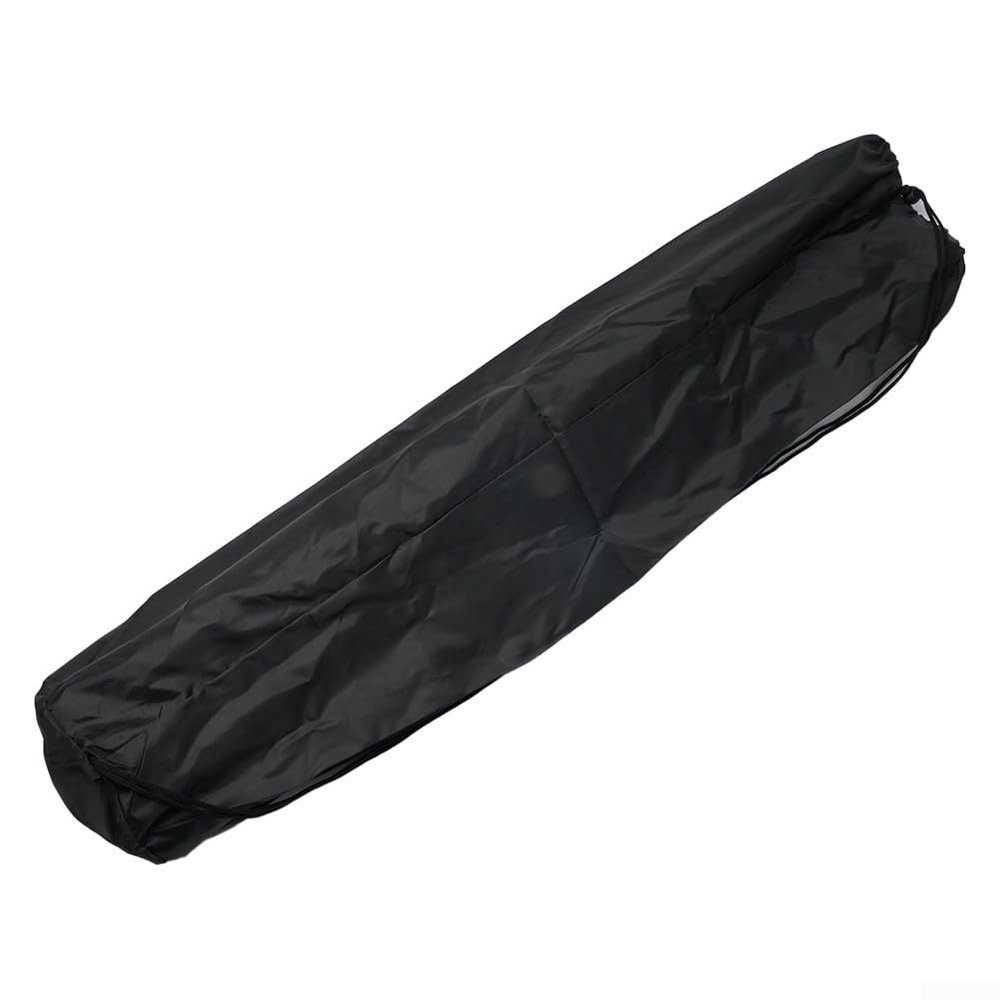 Drhomeam Drawstring Toting Bag Handbag For Mic Light Tripod Stand Monopod Foldable Tripod Bag For Photographic Studio, Light Stand, Black(18x90cm)