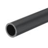 MECCANIXITY 3/4 Inch PVC Rigid Tube Round Pipe Tubing Hardware Tubing 15.4mm ID 20mm OD 20cm/8" Dark Grey High Impact for Water Pipe