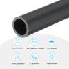 MECCANIXITY 3/4 Inch PVC Rigid Tube Round Pipe Tubing Hardware Tubing 15.4mm ID 20mm OD 20cm/8" Dark Grey High Impact for Water Pipe view 3