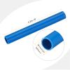 MECCANIXITY 1 Inch PVC Rigid Tube Round Pipe Tubing Hardware Tubing 21mm ID 25mm OD 20cm/8" Blue High Impact for Water Pipe view 2