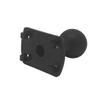25mm Ball 4 Hole Claws AMPS Adapter Plate Compatible 1 Inch Arm Mount Bracket for Arkon Robust Mount DVR 4 Hole Claws AMPS Adapter view 3