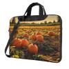 14 inch Laptop Tote Bag Men Women Pumpkins on the ground Shoulder Laptop Sleeve Briefcase Messenger Computer Bag view 1