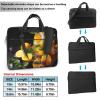 13 inch Laptop Tote Bag Men Women Orange Lemonade with Mint Shoulder Laptop Sleeve Briefcase Messenger Computer Bag view 2