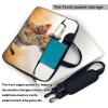 14 inch Laptop Tote Bag Men Women Small lion Shoulder Laptop Sleeve Briefcase Messenger Computer Bag view 3