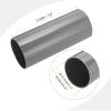 MECCANIXITY 5.5 Inch PVC Rigid Tube Round Pipe Tubing Hardware Tubing 131.4mm ID 140mm OD 330mm/13" Light Grey High Impact for Water Pipe view 2
