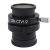 Joebo Microscope Kit 1/2 1/3 1X 0.3X 0.5X Adapter Trinocular Stereo Microscope Microscope Lens Adapters (Color : 1-2) view 1
