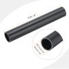 MECCANIXITY 1 1/4 Inch PVC Rigid Tube Round Pipe Tubing Hardware Tubing 27.2mm ID 32mm OD 20cm/8" Dark Grey High Impact for Water Pipe view 2