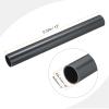 MECCANIXITY 1.5 Inch PVC Rigid Tube Round Pipe Tubing Hardware Tubing 34.2mm ID 38mm OD 330mm/13" Dark Grey High Impact for Water Pipe view 2