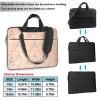 14 inch Laptop Tote Bag Men Women Soft Colors Eiffel Tower Pattern France Shoulder Laptop Sleeve Briefcase Messenger Computer Bag view 2