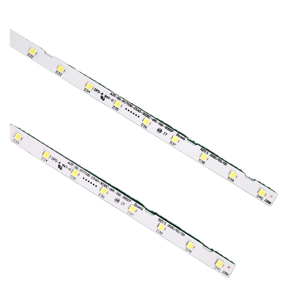 FEILUDE LED Backlight Strip for UE55NU7100 UE55NU7300 BN96-46033A 45913A BN61-15485A AOT_55_NU7300_NU7100 LM41-00566A 00613A