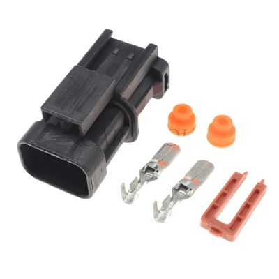 TakenE 1 Set 7122-6224-40 7223-6224-40 2 Pin KET H20 Generator Auto Wire Heavy Current Male Female Connector MG-MG7 Air Cooler Fan Plug (Color : Male Set)