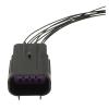 TakenE 1 Set 8 Pin 1.5mm De1phi Auto Plastic Housing Plug Connector Electric Wiring Harness Cable Connectors 15326835 15326840 (Color : Male with Wire) view 1