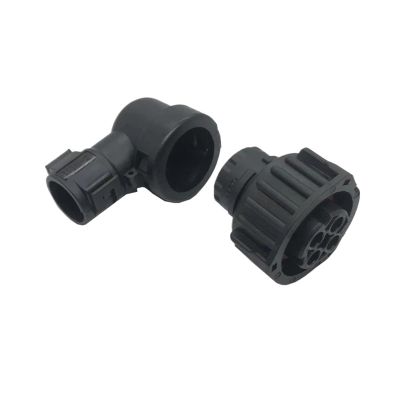 1 Set 4 Pin Tyco Round HOWO A7 Odometer Speed Sensor Plug Sealed Auto Connector 1-967325-1 with Cable Sheath 965786-1 965783-1 (Color : 4pin female B, Size : 1 set)