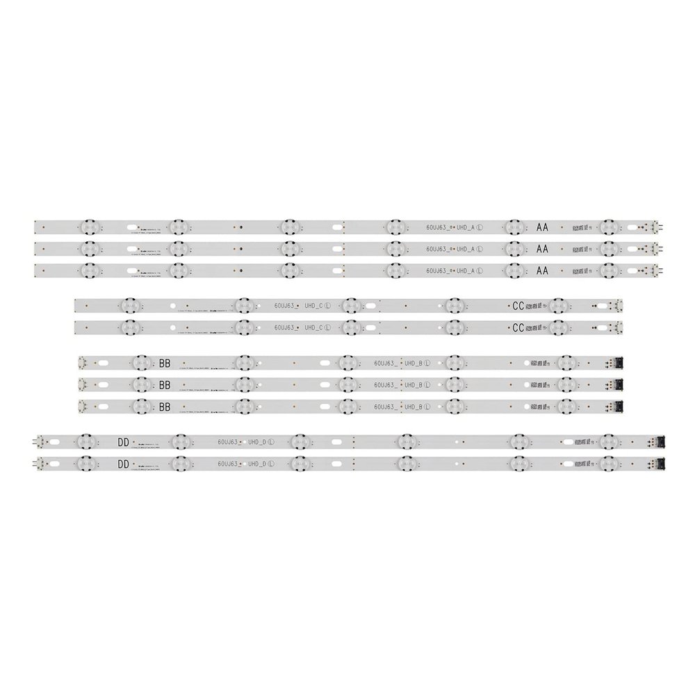 FEILUDE LED Backlight Lamp Strip Fit for LG Innotek 17Y 60inch_A Type_Rev0.0 60UJ63_UHD A B C D 60UJ6050 60UJ634V 60UJ6300 EAV63673006