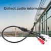 Obetuens High Sensitive udio Pickup Device Mini Microphone Mic with Power for TV Security C mer DVR Sound view 2