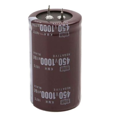ZHENBYR Frequency 450V 1000uF Aluminum Electrolytic Capacitor Perfect For Data Bases Amplifiers Electronic Devices 450V Capacitor