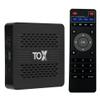 Android TV Box, TOX4 TV Box Android 13.0 RK3528 4GB RAM 32GB ROM 2.4G/5G WiFi 1000M BT5.0 USB3.0 4K H.265 HDR Box view 1