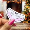15Pcs Panties Vinyl Stickers Waterproof, Underwear Stickers, Feminist Stickers, Cute Girl Stickers, Cute Girl Stickers, Cool Girl Stickers for Laptops, Water Bottle, Guitar, Computer, Phone view 3