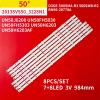 KANGH 8Pcs/Set LED Backlight Strip Compatible with Samsung 50" TV UN50J6200 UN50FH5030 UN50FH5303 UN50H6203 UN50H6203AF 2013SVS50 3228N1 BN96-28770 view 2