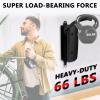 baluoqi Four Packs Bike Wall Mount Bicycle Swivel Hanger Vertical Bike Rack Bicycle Storage Rack view 4