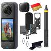 Insta360 X4 Extended Selfie Stick Bundle(3m/9.8ft)-8K Waterproof 360 Action Camera with 1/2" 48MP Sensors, 8K 360 HDR Video| Bundle Includes 3m Extended Selfie Stick, Lens Cap (512GB) view 1