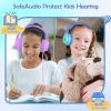Bila Kids Headphones, Wired Over Ear Headphones with Microphone, Volume Limiter for Girls & Boys, Foldable for Learning & Entertainment view 2