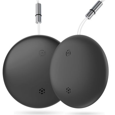 YaoTag 2 Pack Luggage Tracker Works with Find My (iOS only), Item Finder for Keys, Wallet, Earbuds, Luggage, Suitcase and More, IP67 Waterproof, Replaceable Battery