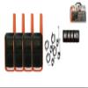 Motorola Solutions Talkabout T275, 4 Pack Walkie Talkies, Portable FRS Two Way Radios, Orange/Black 22 Channels License Free Boom Mic PTT Earpieces view 1