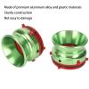 10 Inch Nab Hub Adapters, Universal Reel to Reel Tape Opener with Polished Metal Handles, Aluminum Alloy and Plastic Construction, Compatible with Studer, Akai, (Green) view 4
