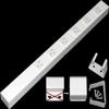 20 Hardwired Power Strip (NO Power Cord), 6 Vertical 20A Outlets (NOT Tamper Resistant), NO Ears (Without mounting tabs on Both Ends), White view 1