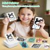 Aptika Mini Printer - Portable Sticker Maker with 14 Rolls Sticky Thermal Papers, Inkless Label Maker Machine for Study Anatomy Graphics Photos Address, Green view 2