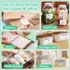 Aptika Mini Printer - Portable Sticker Maker with 14 Rolls Sticky Thermal Papers, Inkless Label Maker Machine for Study Anatomy Graphics Photos Address, Green view 4