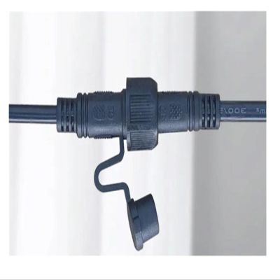 ARETV IP68 2 3 4 5 Pin 0.3/0.75/1.5 Square Waterproof Male Female Cable Connector Plug Butt Extension Line Outdoor Wire Connector (Color : 2.5mm2, Size : 3P)
