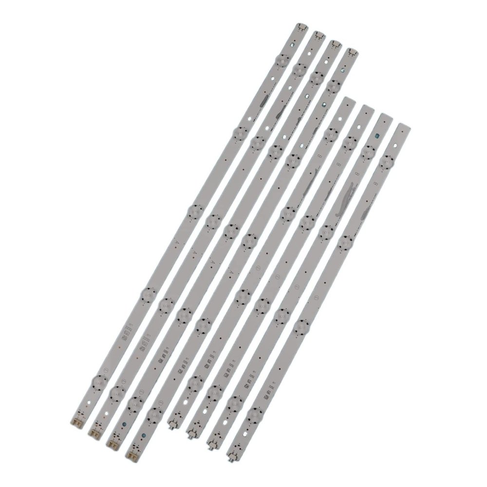 FEILUDE 8 PCS LED Backlight Strip Fit for LG 49UH610A 49UH6100 49LF5100 49UH6030 49UF640V 49UF6407 49UF640 49LF510V Fit for LGE_WICOP_49inch_UHD