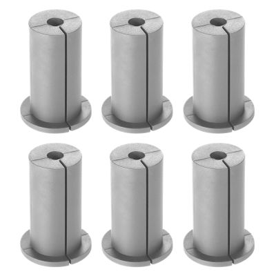 lasuroa 6pcs Cable Routing Kit for Starlink, Silicone Cable Pass Through Bushings for 1 Inch Wall Hole Cable Wall Wire Cord Grommet Cable Mounting Accessories for Starlink Ethernet Cable(Gray)
