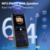 RUIZU 64GB MP3 Player with Bluetooth 5.3, Speaker, 2.4 inch Screen, Portable Music Player for Sport Running, FM Radio, Voice Recorder, Digital Audio Video Shuffle Playback, Support 128GB Micro SD Card view 4