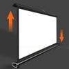 FUREMA 30" 50" Tabletop Projection Screen, Manual Pull Up Projector Screen, Foldable/Portable, 16:9 HD Floor Standing Movie Screen, School Office Meeting Use (Size : 30inch-16:9) view 4