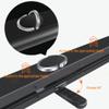 FUREMA Outdoor Portable Projector Screen 30in 40in 50in Tabletop Manual Pull Up Screens Mobile Standing HD Projection Screen for Home Cinema Travel Camping Business (Size : 40inch-16:9) view 3