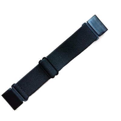 RORFFK 26mm Loop Nylon Quick Easy Fit Wrist Strap For Garmin Enduro/TACTIX DELTA Watch Band For Garmin Descent MK1 MK2i MK2 Wristband (Color : Black, Size : XXXXXL)