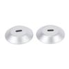 Pasuihcay Adhesive Security Plate with Slot for Cables to Lock Down Laptops, Tablets, Monitors and Other Devices (Silver 2 Pack) view 1