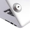 Pasuihcay Adhesive Security Plate with Slot for Cables to Lock Down Laptops, Tablets, Monitors and Other Devices (Silver 2 Pack) view 3