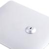 Pasuihcay Adhesive Security Plate with Slot for Cables to Lock Down Laptops, Tablets, Monitors and Other Devices (Silver 2 Pack) view 4