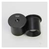 Joebo Microscope Kit 1PCS Eyepiece 23.2mm Interface Mounting Size 5X 10X 12.5X 16X Eyepiece Microscope Lens Adapters (Color : 16X) view 1