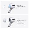 3 Pairs Replacement Ear Tips for Airpods Pro/Airpods Pro 2 Generation with Noise Reduction Hole & Built-in dust Guard Screen, Silicone Ear Tips for Airpods Pro with Portable Storage Box(S/M/L) view 4