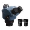 Joebo Microscope Kit 7X-50X Trinocular Microscope Head Simul Focal Microscope WF10X22mm Eyepiece 0.5X 2.0X Auxiliary Objective Lens Microscope Lens Adapters (Color : 7X-50X)